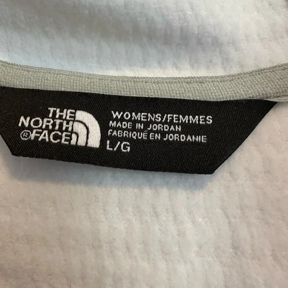 The North Face fleece with hood Size L - Picture 4 of 5